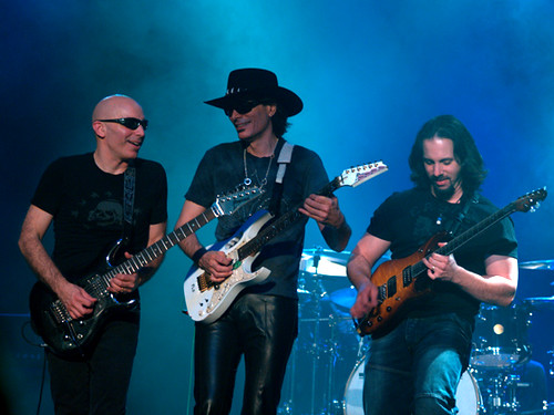 Steve Vai and Joe Satriani