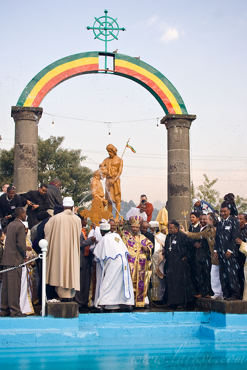 Blessing #3, Timkat (Epiphany), Addis Ababa, Ethiopia, January 2009