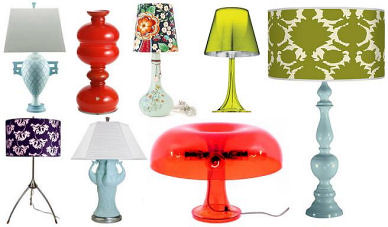 Table Lamp natural ornaments, Table lamp, Lamp Natural
