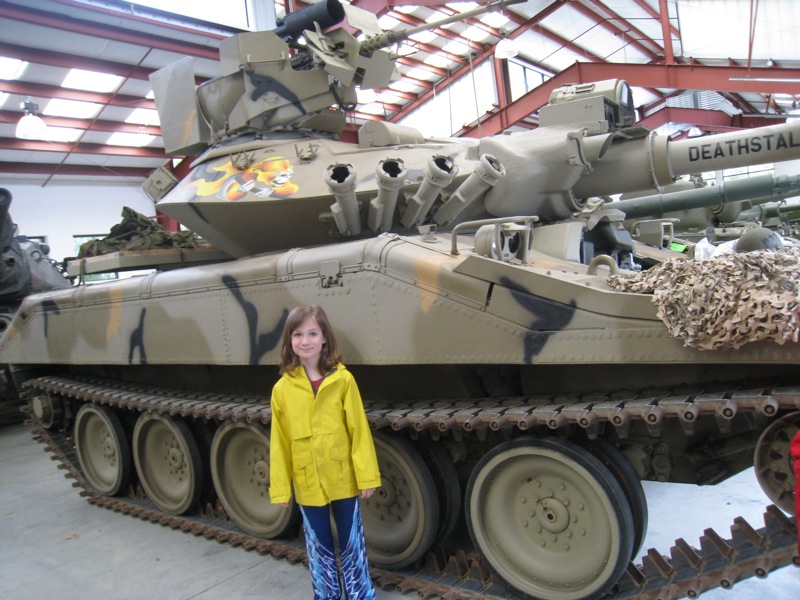 Zelly & the Tank Used in Mythbusters