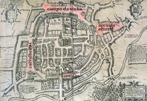 mapa de Braga (braunio 1594) (versão maior) by projectaravenidas