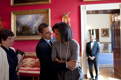 Barack and Michele