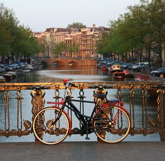 Keizersgracht sunset by drooderfiets