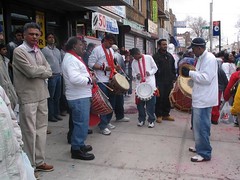 Indian Celebrations in the Sidewalk
