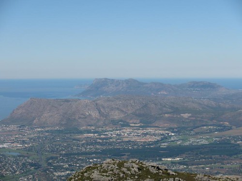 Cape peninsula from table mtn