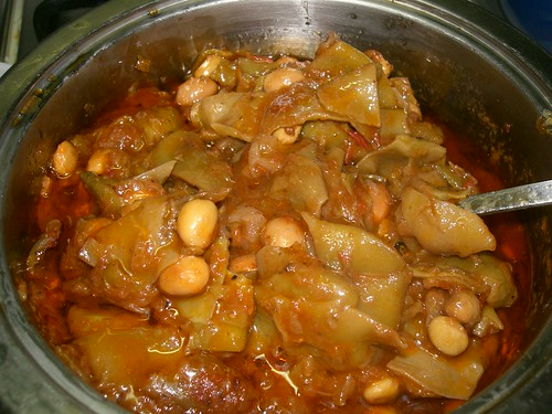 barbounofasoula red runner beans