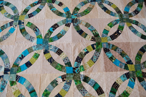 Double Wedding Ring Quilt the workroom Tags patchwork theworkroom 