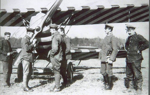 First World War Pilots. World War One Fokker D.VII And
