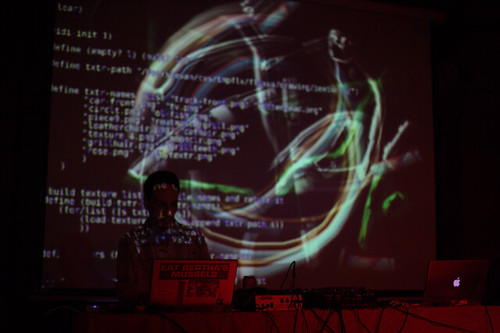 pixelpusher in action livecoding