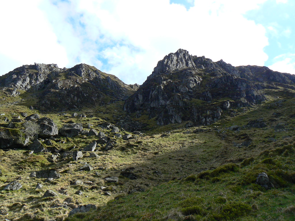 South side of Corrie Fee