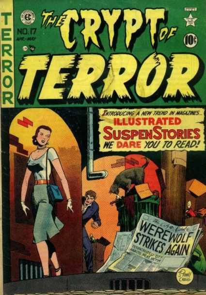Crypt of Terror 17 - abril 1950 - crime `patrol - 28 editoriales