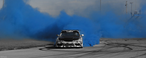 Great action shot here from the CSCS opener the color/bw contrast is amazing