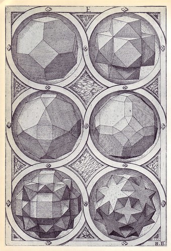 Aer (a) - Perspectiva Corporum Regularium -  Wenzel Jamnitzer 1568