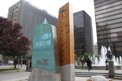 2010 Winter Olympics Countdown Clock