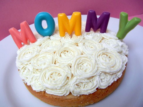 mother's day cookie cake