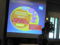Jen Burton from Digg at the March 2009 Online Community Business Forum - Sonoma, CA