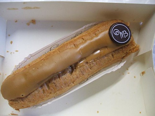 Cafe eclair from Maison Blanc