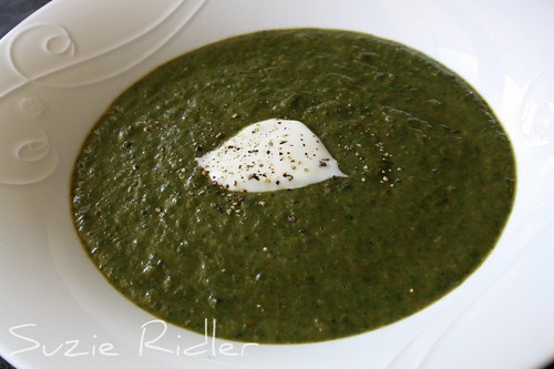 Christine Cushing's Creamy Greens Soup