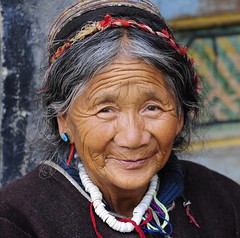 Resident of Buchu Sergyi Lhakang,Tibet