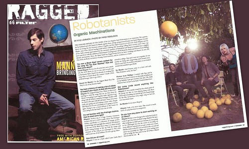 ROBOTANISTS \ FILTER+Ragged Magazine Issue #6