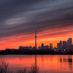Toronto Sunset HDR