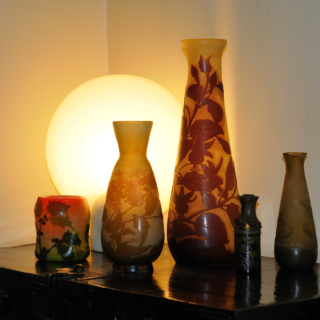 The vases by Gallé