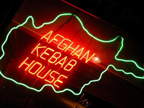 Afghan Kebab House Neon