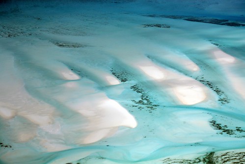 aerial South channel dunes