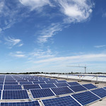 Photovoltaikanlage auf Gewerbedach