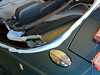 Jaguar XJS Verdeckbezug Montage die Vorarbeiten