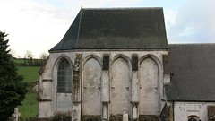 Eglise de Wismes - Le choeur flamboyant -