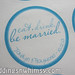Shades of Blue Eat Drink Be Married Custom Wedding Label/Sticker <a style="margin-left:10px; font-size:0.8em;" href="http://www.flickr.com/photos/37714476@N03/11294381266/" target="_blank">@flickr</a>