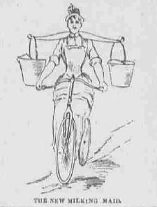 : Milking Maid Bicycle (?!)