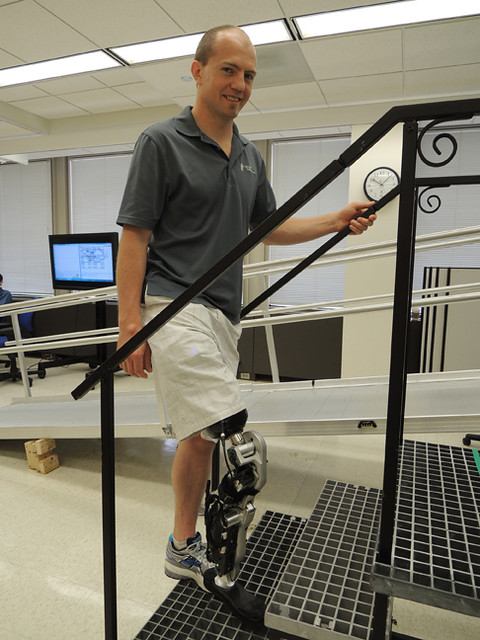 First Thought-Controlled Bionic Leg Funded Through Army Medicine Research