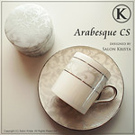 Arabesque Cup & Saucer <a style="margin-left:10px; font-size:0.8em;" href="http://www.flickr.com/photos/94066595@N05/13690627113/" target="_blank">@flickr</a>