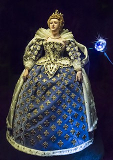 Multimedia sculpture of Queen Marie de Medici ...