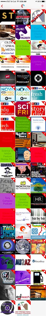 Wes’ Podcast Subscriptions in PocketCast by Wesley Fryer, on Flickr