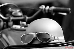 WW2 Motorcycle Helmet