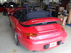 03 Porsche 911-996 Original-Line Renolit Flexglas Verdeck Montage rs 03