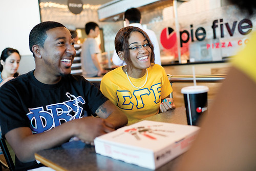 STUDENTS IN PIE FIVE