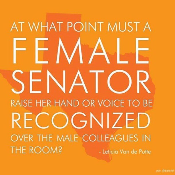 Leticia Van De Putte and Wendy Davis have shot to fame and a place in the history books. #standwithwendy #txlege #sb5