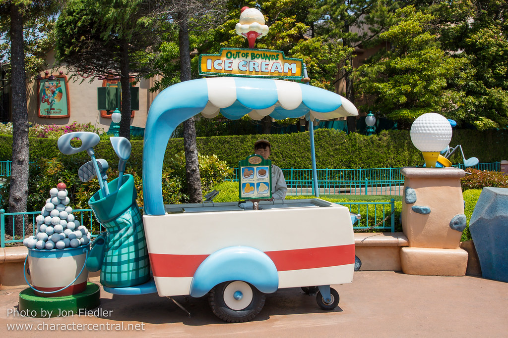 Out of Bounds Ice Cream at Disney Character Central