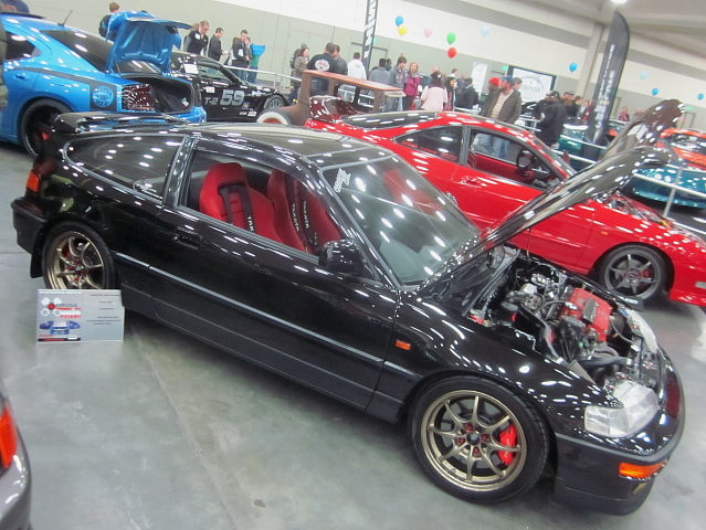 honda crx 1991 carshow customcar baltimoremd baltimoreconventioncenter worldcars motortrendinternationalautoshow