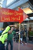 Protest at Walmart Board Member & Yahoo CEO Marissa Mayers $5 million penthouse condo