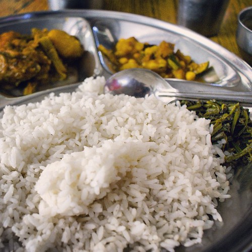   ... 2009   ...    #Travel #Memories #2009 #Waling #Nepal      ...      #Lunch. #Local #Food #Rice #Dal #Bhat # ©  Jude Lee