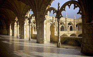 The Cloisters Jerónimos Monastery BELEM LISBON