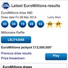 Euromillions lotto results Friday 28th March 2014. Visit www.lotto-results-online.com for more information and to watch the live draw.