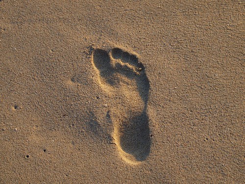 Footprint by colmbritton, on Flickr