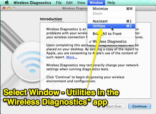 Wireless Diagnostics Utilities in Mac OS by Wesley Fryer, on Flickr