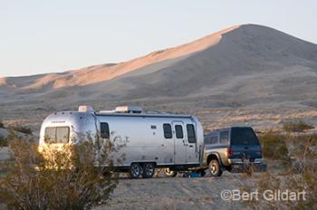 Kelso Dunes and Airstream